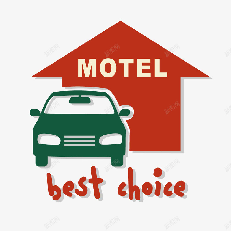 停车标签png免抠素材_88icon https://88icon.com MOTEL 停车 标签 装饰图案 贴纸