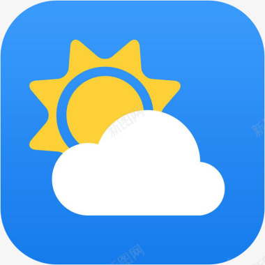 手机天气通天气logo图标图标