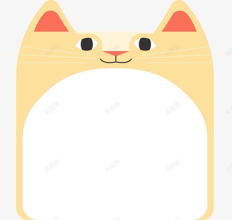 粉色猫咪边框png免抠素材_88icon https://88icon.com PNG边框 动物 动物边框 猫咪 矢量边框 粉色边框 边框