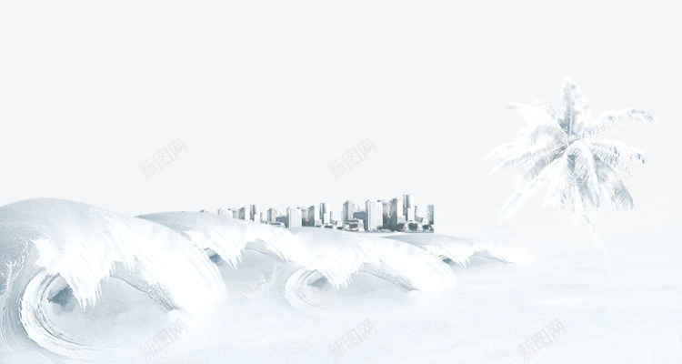 雪白的浪花背景psd免抠素材_88icon https://88icon.com 大厦 浪花 白雪 雪景 雪白