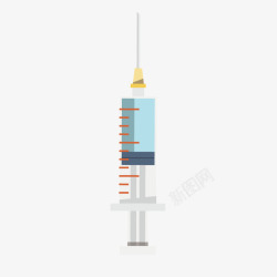 专业注射器矢量图素材