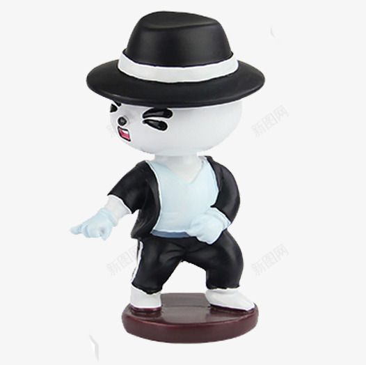 跳舞的熊猫汽车摆件png免抠素材_88icon https://88icon.com 搞笑熊猫摆件 汽车搞笑摆件 跳舞熊猫 车饰