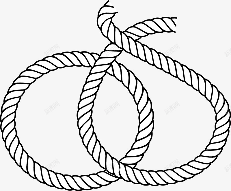 麻线缠绕矢量图eps免抠素材_88icon https://88icon.com 打结的线 线 绳子缠绕 缠绕 缠绕的线 麻线 矢量图