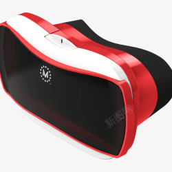 红色VR眼镜素材
