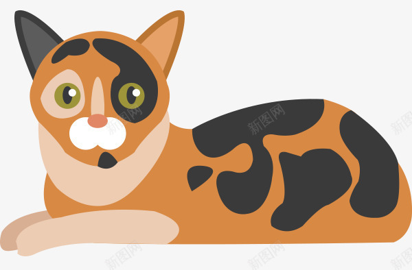 猫咪虎斑png免抠素材_88icon https://88icon.com 猫咪 虎斑