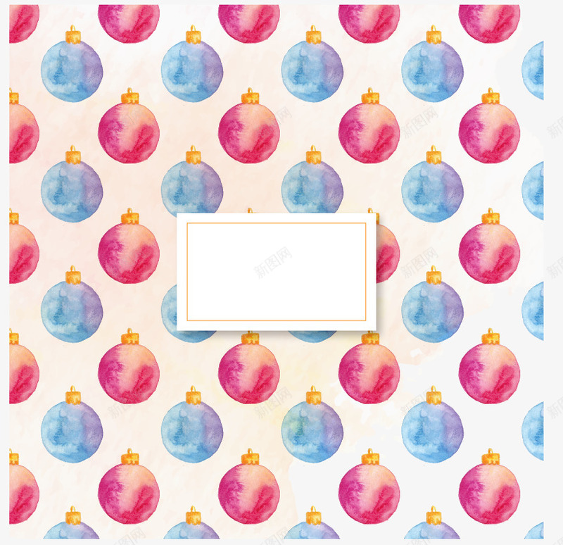 水彩蜡烛新年卡png免抠素材_88icon https://88icon.com 新年快乐 新年快乐卡 球形蜡烛 矢量可编辑 虎年心愿卡