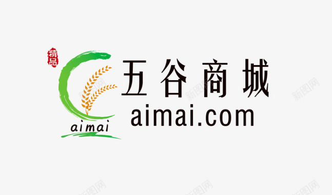 麦穗五谷logo图标图标