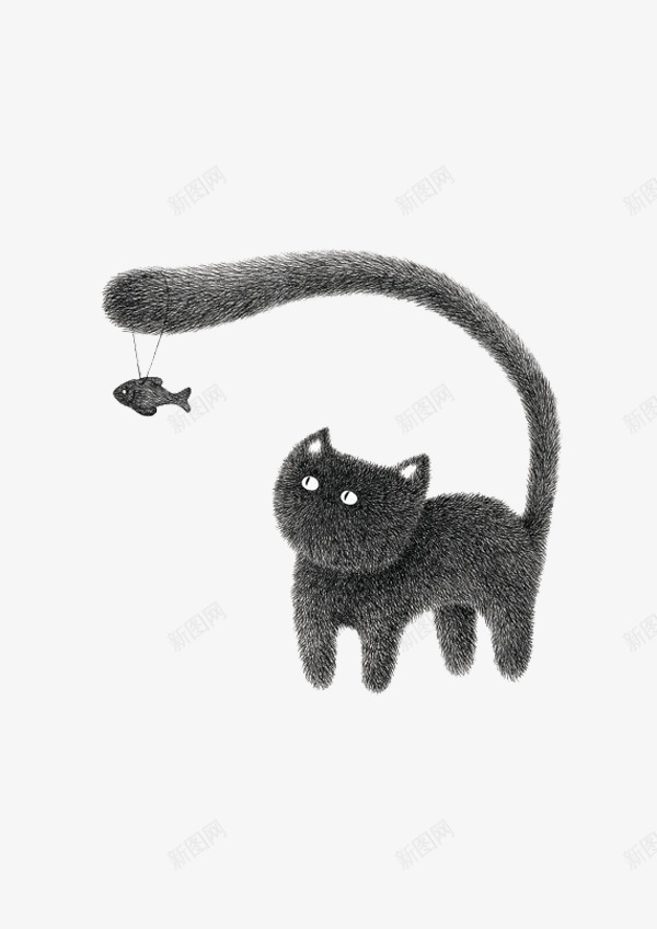 黑色猫咪png免抠素材_88icon https://88icon.com 猫 猫咪 猫捉老鼠