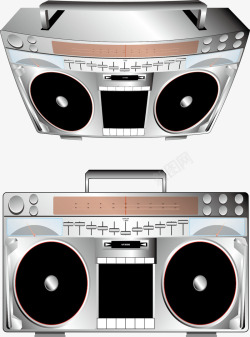 音乐播放器矢量图素材
