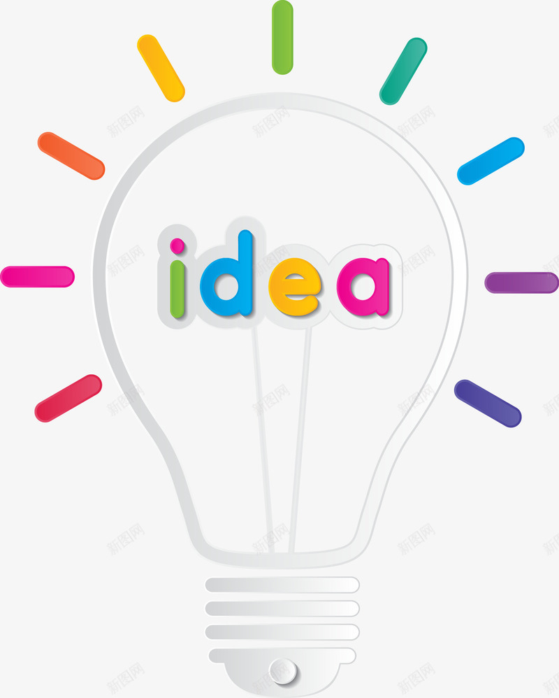 灯泡idea图案png免抠素材_88icon https://88icon.com idea 创意 图案 想法 灯泡