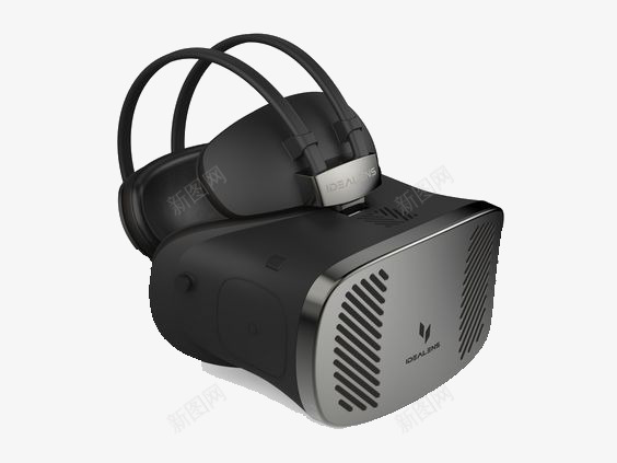 黑色VR眼镜png免抠素材_88icon https://88icon.com VR VR世界 VR技术 科技 虚拟现实 虚拟现实眼镜