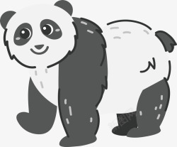 可爱国宝大熊猫素材