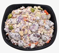 紫薯燕麦代餐粉素材