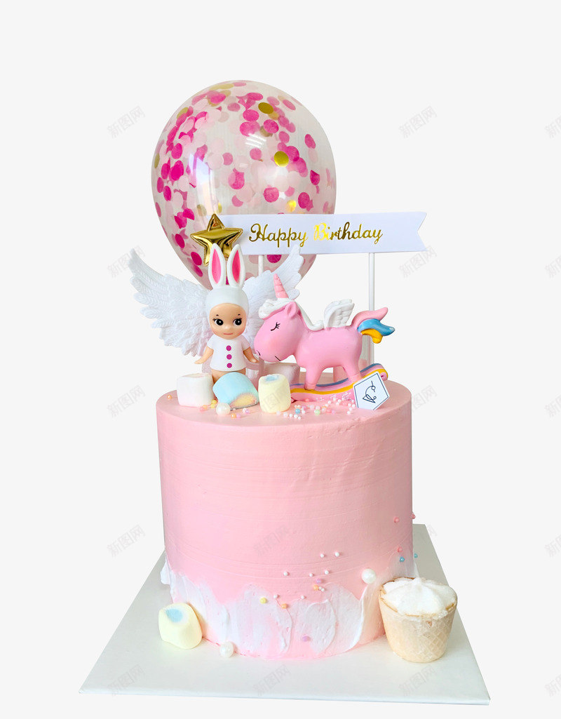 儿童甜品生日蛋糕png免抠素材_88icon https://88icon.com 定制蛋糕卡通 甜品 生日 生日蛋糕图片免费下载 粉色 蛋糕 鼠