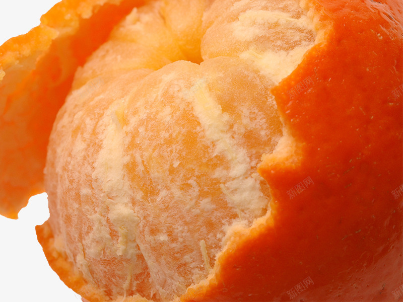 剥开的橘子立体png免抠素材_88icon https://88icon.com 3d水果 剥开的橘子 水果 立体素材 黄色