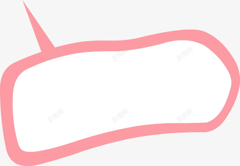 气泡对话框png免抠素材_88icon https://88icon.com 一个 卡通 对话框 手绘 橘红色 气泡 简笔 线条