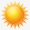 Sun太阳阳光明媚的天气iconslandweather图标图标