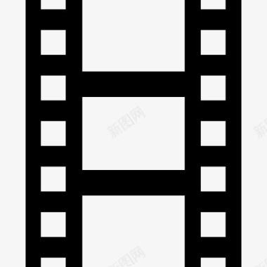 指引工具电影胶片或视频图标图标