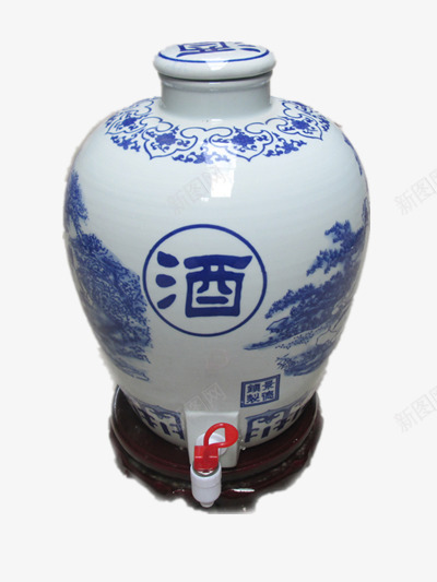 古代风格酒瓶png免抠素材_88icon https://88icon.com 酒瓶 陶瓷