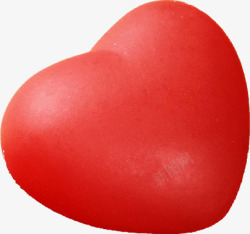 情人节红色立体红心元素素材