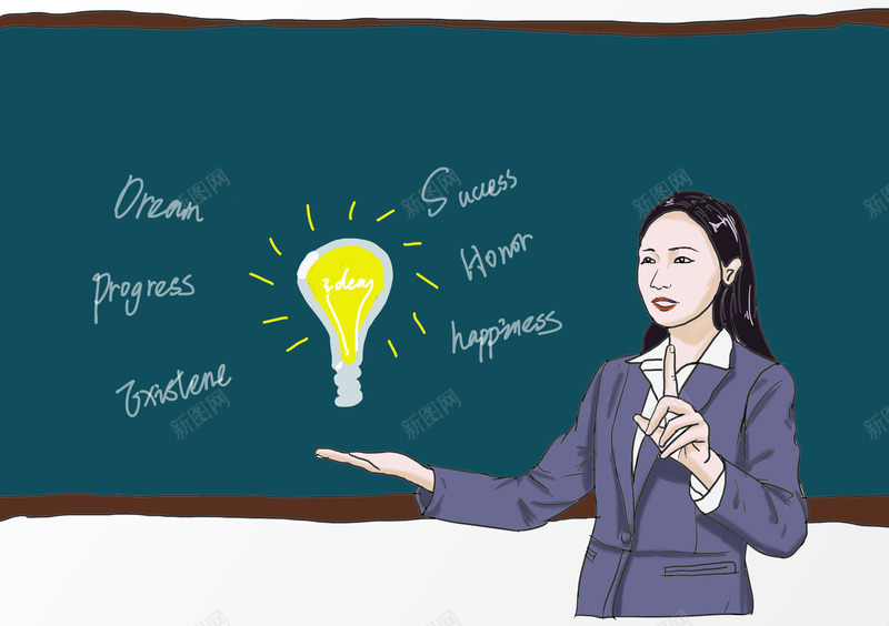 课堂老师讲课黑板psd免抠素材_88icon https://88icon.com 老师 讲课 课堂 黑板手绘