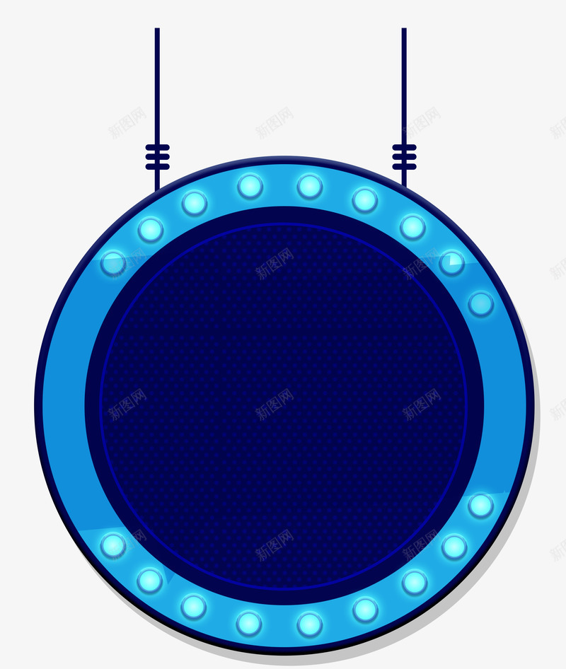 蓝色卡通灯泡牌子装饰图案png免抠素材_88icon https://88icon.com 卡通 灯泡 牌子 蓝色 装饰图案