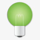 灯泡绿色提示提示能量锡耶纳素材