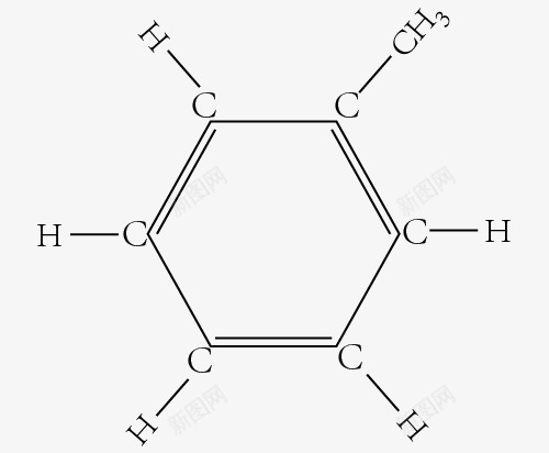 甲苯的分子结构式png免抠素材_88icon https://88icon.com 化学教学 字母 甲苯的分子结构式 甲苯结构简式 示意图 高分子