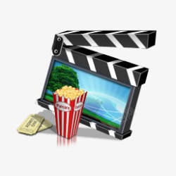 电影场记板素材