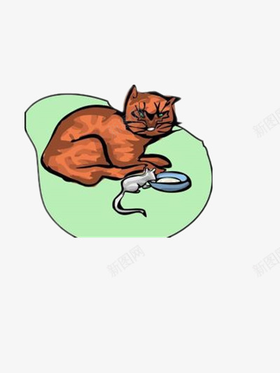 猫和老鼠png免抠素材_88icon https://88icon.com 吃货 有爱 猫咪 老鼠