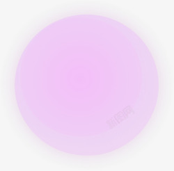 紫色发光球形素材
