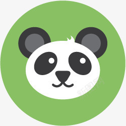 熊猫玩偶背景素材熊猫seoicons图标图标