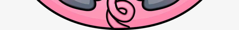 粉色卡通小猪装饰图案png免抠素材_88icon https://88icon.com 免抠PNG 卡通 小猪 粉色 装饰图案