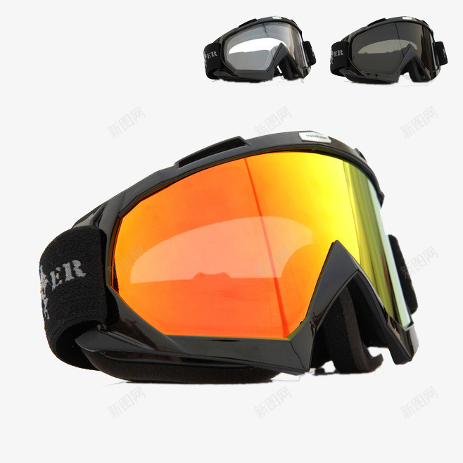 滑雪眼镜psd免抠素材_88icon https://88icon.com 产品实物 滑雪护目镜 眼镜 防风