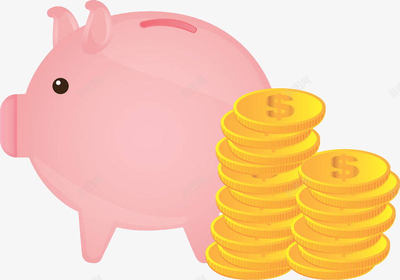 小猪存钱罐旁的金币png免抠素材_88icon https://88icon.com 公猪 动物 卡通 存钱罐 家猪 家畜 小猪 小香猪 牲畜 猪 畜牲 肥头大耳 金币 饲养