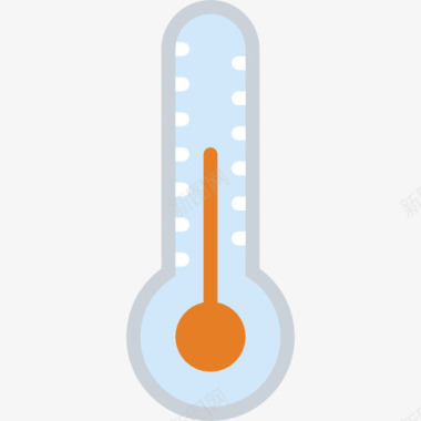 水银温度计温度图标图标