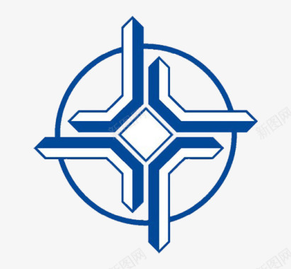 中交蓝色logo图标图标