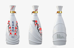 陶瓷酒瓶花瓶瓶子素材