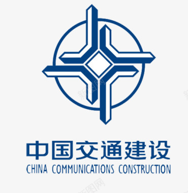 建设卡中国交通建设logo图标图标