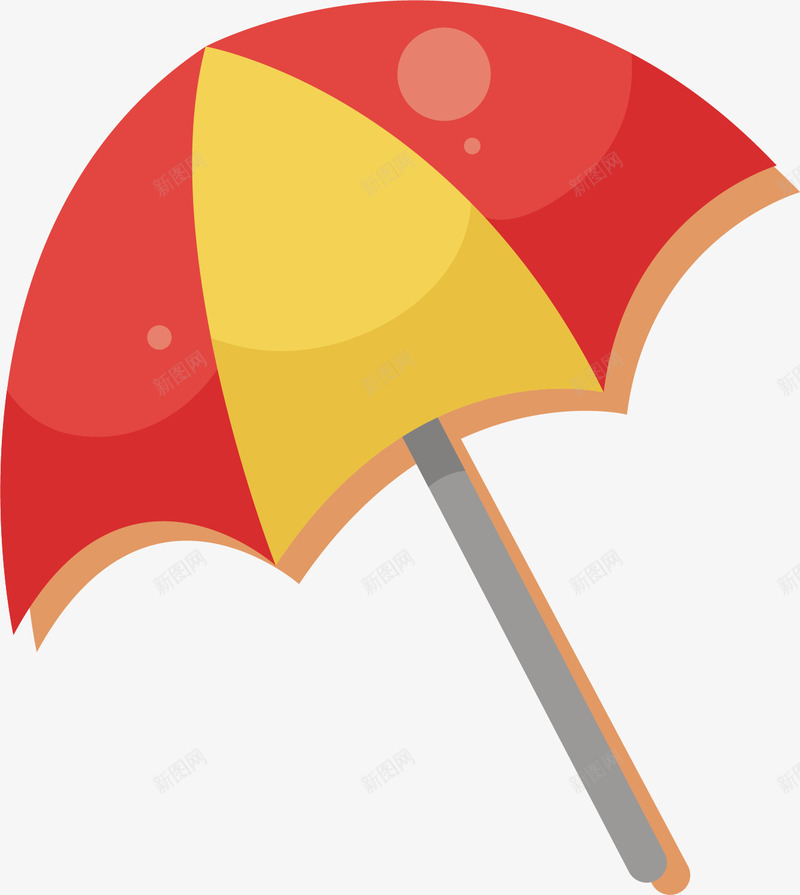水彩卡通雨伞矢量图ai免抠素材_88icon https://88icon.com 创意 卡通 手绘 方便 水彩 设计 雨伞 矢量图