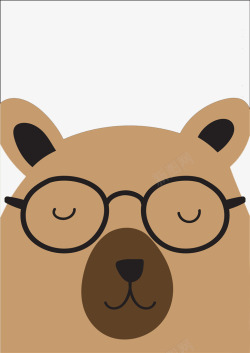 戴眼镜的熊戴眼镜的熊高清图片