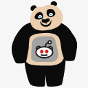 睡觉熊猫熊猫pandaicons图标图标