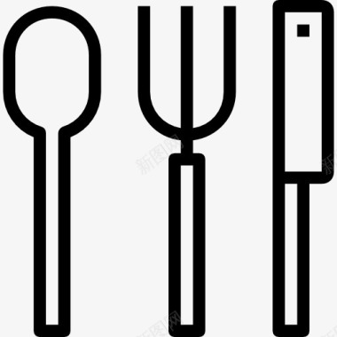 无毒餐具餐具图标图标
