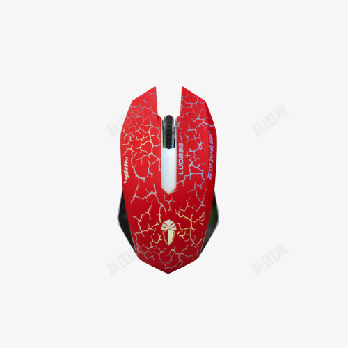 红色的鼠标png免抠素材_88icon https://88icon.com 产品实物 发光 有线鼠标 游戏鼠标 牧马人同款 红 通用 鼠标样式