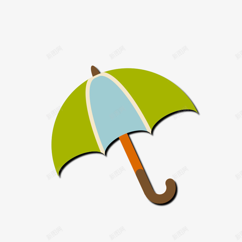 手绘雨伞矢量图ai免抠素材_88icon https://88icon.com 下雨 手绘 矢量素材 雨伞 矢量图