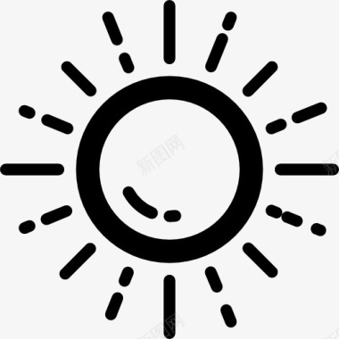 天气气象太阳图标图标