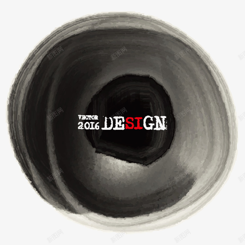 水墨风格环形png免抠素材_88icon https://88icon.com eps 圈圈 水墨 环形 环形圈
