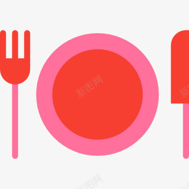 食物素材餐具图标图标
