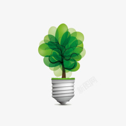 魔幻的小树苗素材