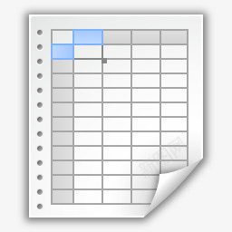 电子表格设计办公室电子表格mimetype图标图标